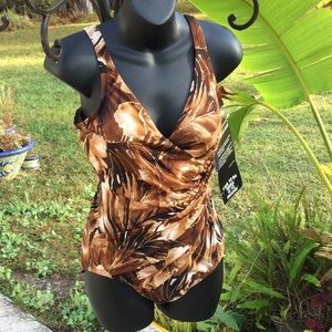 💃NWT Amazing  Sz 12 Miraclesuit Fits Like Glove